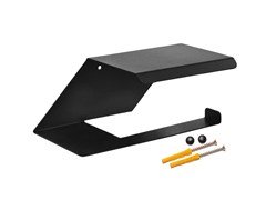 Держатель MANZZARO/BUTLER 011.07 для туалетной бумаги с полочкой, 23х11х8,5 см арт.115648/116117