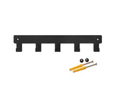 Вешалка MANZZARO/BUTLER 011.25 настенная, 5 крючков, 32х2х6см арт.115657/116125