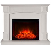 Каминокомплект REALFLAME Carolina (белый) Evrika 25,5