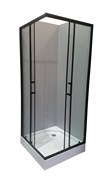 Душевая кабина EBATH SGL-3002B 800*800*1950 Черный с поддоном