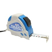 Рулетка TULEX DOUBLEHOOK нейлон, ударопрочный обрез.корпус, автофиксация, 2-й магн.зацеп 10м 7001210
