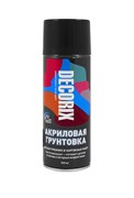 Грунтовка аэрозольная DECORIX 520мл черная 0108-02 DX