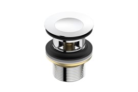 Выпуск IDDIS Optima Home для умывальника, с переливом, хром 001SB01i88