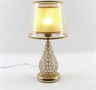 Лампа настольная ESTARES ZARina 2R 1xE27-200x400-GOLD/CRYSTAL-220-IP20 УУО00004839