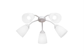 Люстра VITALUCE V3187-0/5PL 5xE14 40Вт, плафон ПП