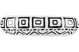 Мыльница MOROSHKA Nomads 10,5х13,5х3,5см, белый+черный 915-311-01