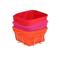 Корзинка Graz мет. 19x19x10cм. в ассортим. 126159