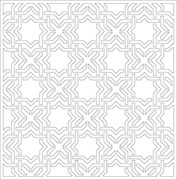Трафарет DECOR Т21 Геометрия 600*608мм (1мм)