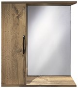 Шкаф-зеркало ORBITA-4 NEO 60*70 Графит/Дерево OR-60*70-ShZ-Neo-GD/NE60GrafDer