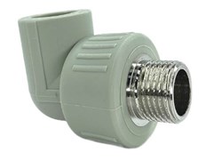Отвод DENIZ ППР с наружней резьбой 20*1/2