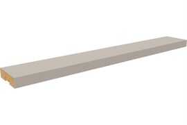 Рейка STELLA итерьерная МДФ 16*60*2700 Планкен De Luxe Sandgrau (6шт в упак)