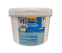 Грунт-эмаль MARSHALL ANTICORR AQUA полуглянцевая BW 9л 5316073