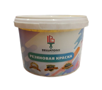 Краска резиновая BELLATONE Топленое молоко 3кг