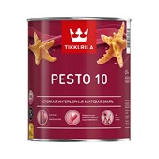 Эмаль TIKKURILA PESTO 10 A мат 0,9л