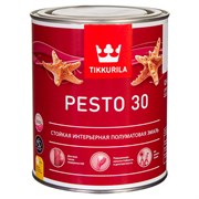 Эмаль TIKKURILA PESTO 30 A п/мат 0,9л