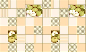 Обои МАЯКПРИНТ Яблоки-01 592347 виниловые 0,53*10м (1упак-9рул)