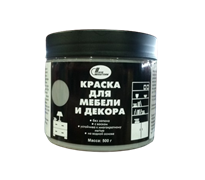 Краска НОВБЫТХИМ для мебели и декора, акриловая гранит 0,5кг 6080
