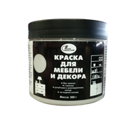 Краска НОВБЫТХИМ для мебели и декора, акриловая дымчатый 0,5кг 6073