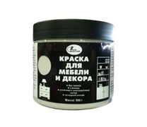 Краска НОВБЫТХИМ для мебели и декора, акриловая льняной 0,5кг 6035