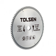 Диск TOLSEN пильный по алюминию 254мм*80Т*30мм,76560