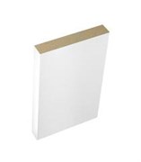 Наличник ЛЕСКОМ экшпон прямой 70*8*2150 эмалит белый