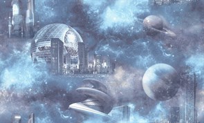 Обои АСПЕКТ РУ WallDecor Метрополис декор 75216-65 1,06*10,05м (1упак-6рул)