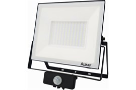 Прожектор светодиодный RITTER PROFI 100Вт 6500К 10000Lm IP65 230В с датчиком движения,черный 53424 6