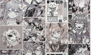 Обои VS ANIME декор 88191-15 1,06*10,05м (1упак-6рул) (Ateliero)