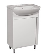 Тумба для ванной комнаты TERRA 55 Ant White Gloss с умывальником