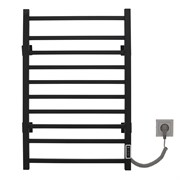 Полотенцесушитель GLOSS & REATER электрический E2.L.50*80.P10.Pro-gress (timer) Black
