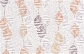 Обои ЛАНИТА ВКV Музыка декор (бежево-оранжевый) ВКV2-1227 0,53*10,05м (1упак-16рул)
