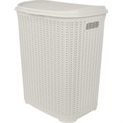 Корзина для белья PLAST TEAM Melange 65л 463х406х507мм молочный туман PT408011048
