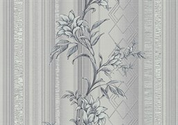 Обои ЛАНИТА ВКV Мелисса декор (серый) ВКV2-1222 0,53*10,05м (1упак-12рул)