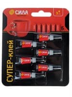Клей СИЛА СУПЕР-КЛЕЙ сверхпрочный 1*6гр BL-6 1033