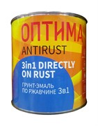 Грунт-эмаль ОПТИМА по ржавчине 3в1 желтая 2,7кг