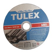Круг TULEX отрезной абразивный по металлу для УШМ, 150мм*1,4мм*22мм 8004150