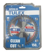 Диск TULEX пильный ЧИСТЫЙ РЕЗ, по дереву 150*22,23мм 40Т 8015150-40