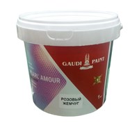 Краска декоративная ГАУДИ PEARL AMOUR (перламутр) Розовый жемчуг 1кг