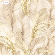 Обои ПЕРМСКИЕ Перо 1119-02 Д15 0,53*10,05м (1упак-16рул)