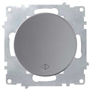 Переключатель ONEKEYELECTRO Florence одинарный, серый 1Е31401302