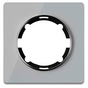Рамка ONEKEYELECTRO стеклянная одинарная серая 2E52101302