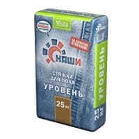 Стяжка для пола НАШИ Уровень 25 кг (цемент)