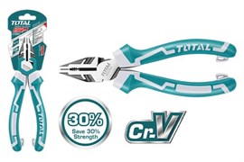Плоскогубцы TOTAL PRO 8/200 мм Cr-V THT210806S