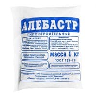Гипс строительный алебастр 25кг 64004-50