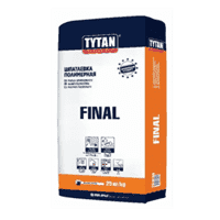 Шпаклевка TYTAN финишная полимерная FINAL (25кг) IKZB000062
