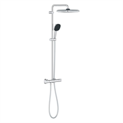 Душевая система GROHE Vitalio Comfort 250 с термостатом, 9,5л/мин, хром 26696001