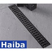 Трап сливной HAIBA 70*700 черный HB93700-7