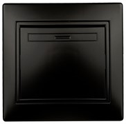 Выключатель ЭРА Intro 10А-250В Plano 1-101-05 антрацит 5322