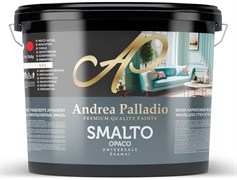 Эмаль акриловая ANDREA PALLADIO Smalto Opaco 2,5л