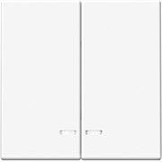 Выключатель ARTGALLERY 2-клав. 10A, с индикатором, лотос GAL1353 G053 (механизм)